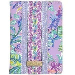 Lilly Pulitzer Passport Cover Wallet Mermaids Cover